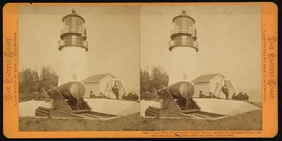 Cape Disappointment-Light House (mouth of Columbia River,) 1st order…, Washington, 1870