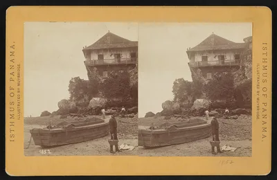 Panama. A walk around the walls, 1873
