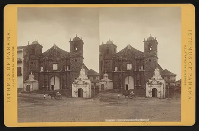 Panama. Church of La Merced, 1873