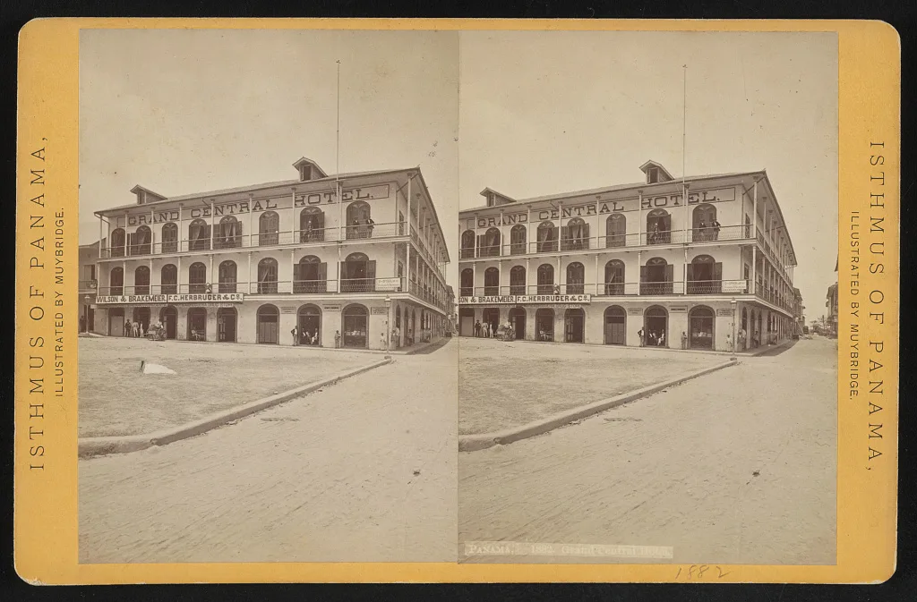 Panama. Grand Central Hotel, 1873