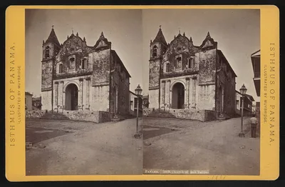 Panama. Church of San Felipe, 1873