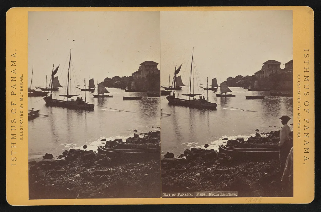 Bay of Panama. From la playa, 1873