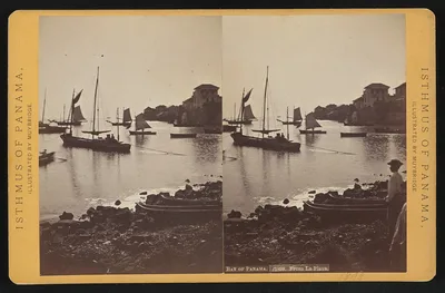 Bay of Panama. From la playa, 1873