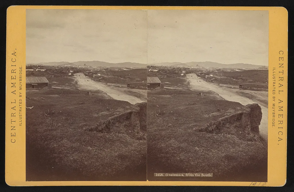 Guatemala, from the south, 1873