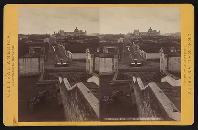 Guatemala, from Church of Calvario, 1873