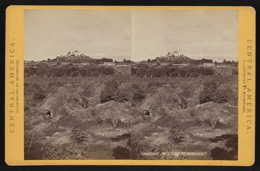 Guatemala, the Cerro del Carmen, 1873