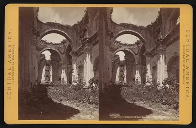 Antigua. Church of San Francisco, earthquaked, 1774, Guatemala, Antigua, 1873