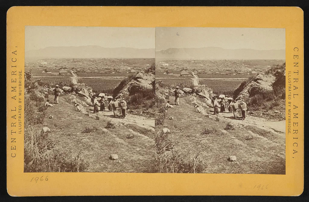 Quezaltenango. From the Amolongo trail, Guatemala, Quetzaltenango, 1873
