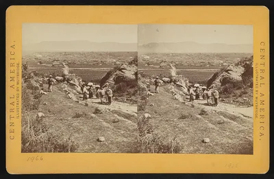 Quezaltenango. From the Amolongo trail, Guatemala, Quetzaltenango, 1873
