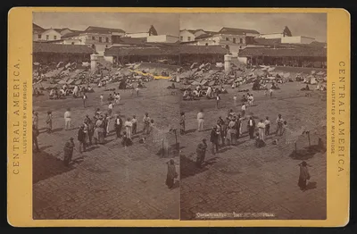 Quezaltenango. Plaza, Guatemala, Retalhuleu, 1873